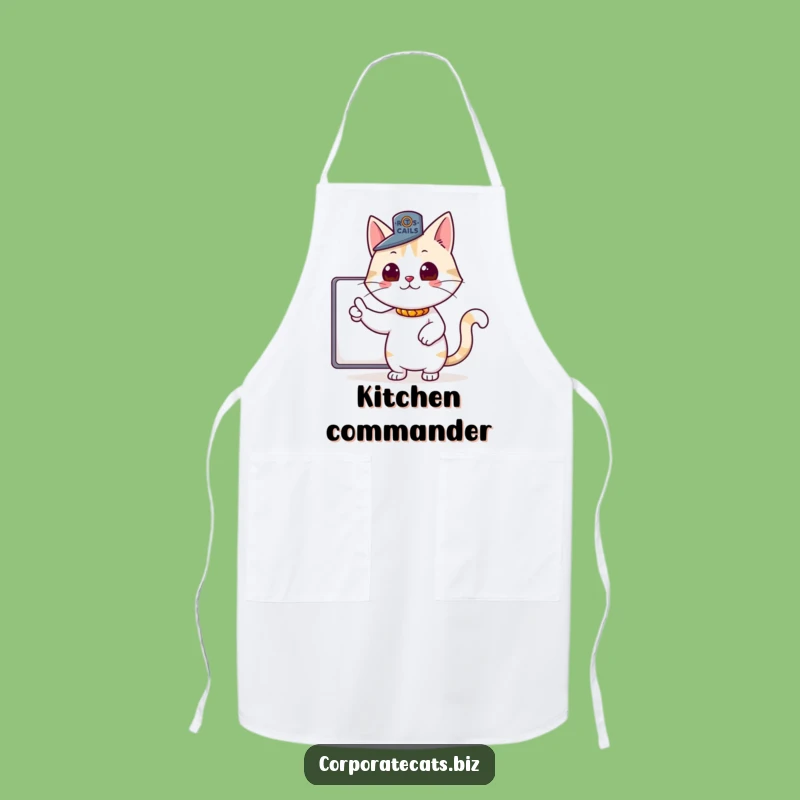 Funny Boss Cat Apron - Hilarious Kitchen Authority for the Top Chef