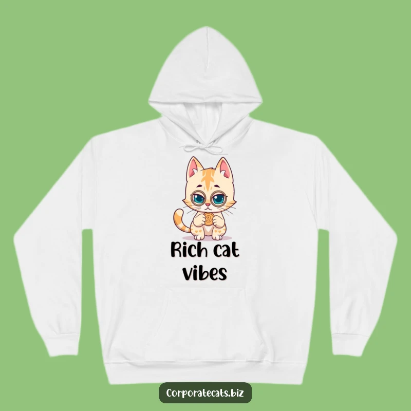 Funny Cat Detective Hoodie: Stay Cozy While Investigating Life's Mysteries