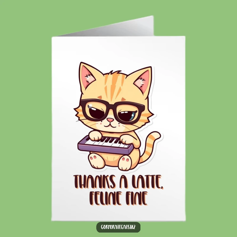 Free Printable Thank You Card: Keyboard Cat, Your Groovy Downloadable Gift!