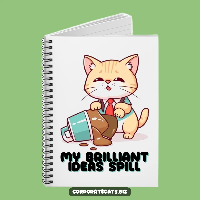 Funny Cat Executive Notebook: Jot Down Feline Fails - Great Funny Gift!