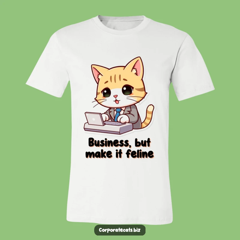 Funny Cat Boss Tee: Look Sharp with This Hilarious Business Cat Shirt